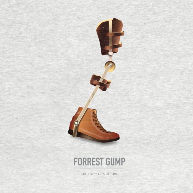 Forrest Gump - Alternative Movie Poster by MoviePosterBoy